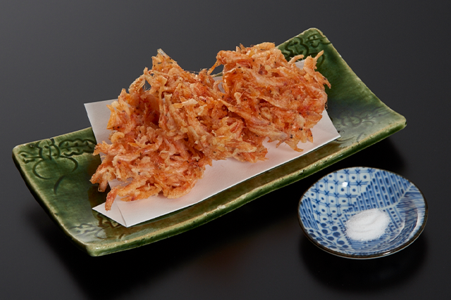 桜えびのかき揚げ
